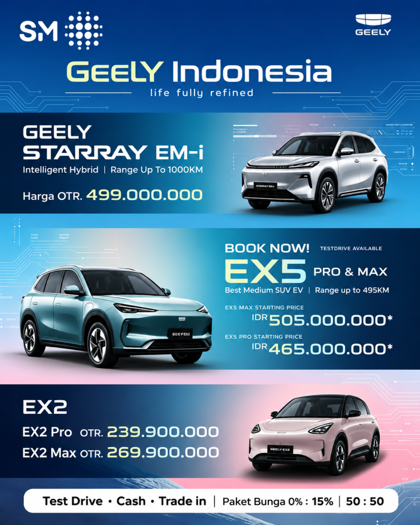 HARGA GEELY 2026